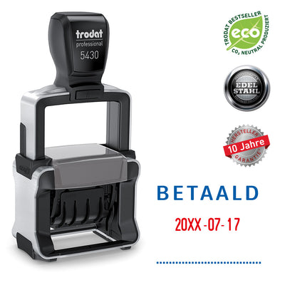 trodat-5430-datum-betaald