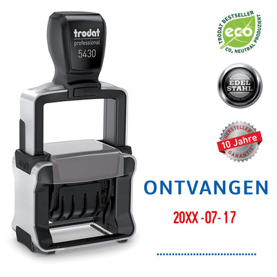 trodat-5430-datum-ontvangen